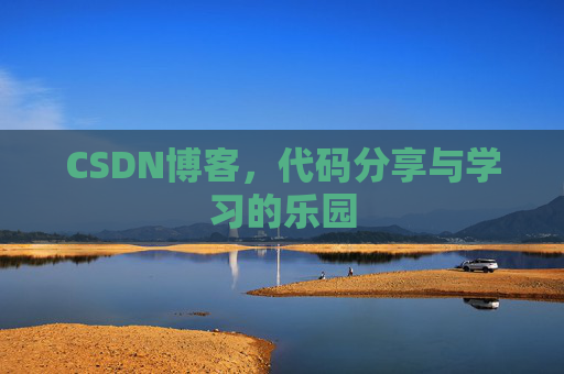 CSDN博客，代码分享与学习的乐园